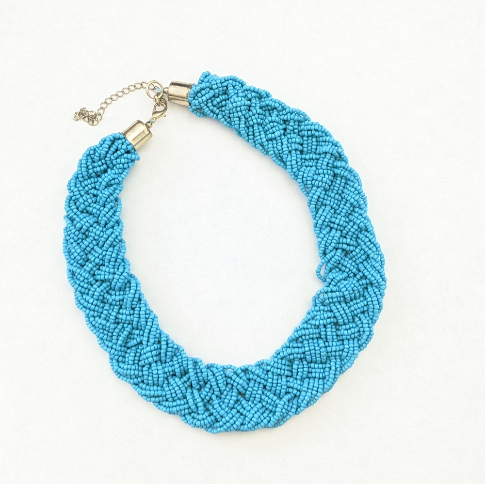 H&M handmade beaded necklace